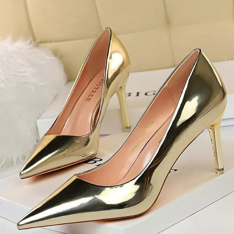 Metallic Stiletto