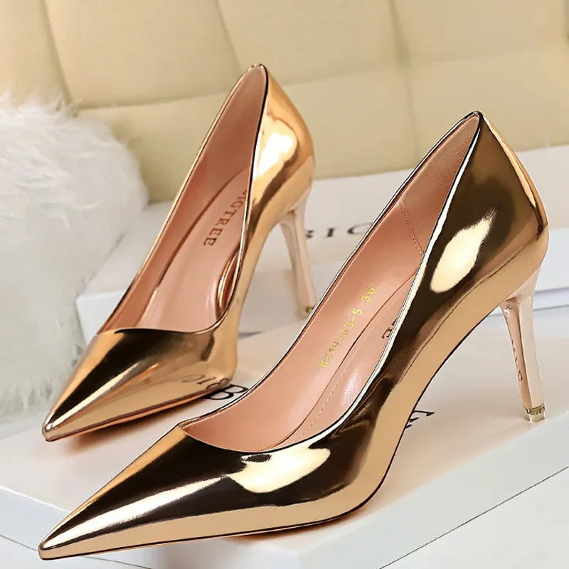 Metallic Stiletto