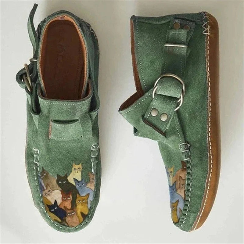 Cat Moccasins