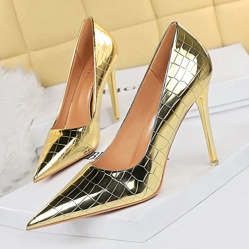 Metallic Stiletto