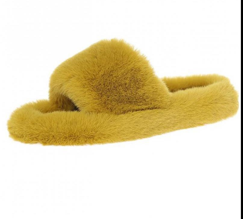 Plush Cotton Slippers