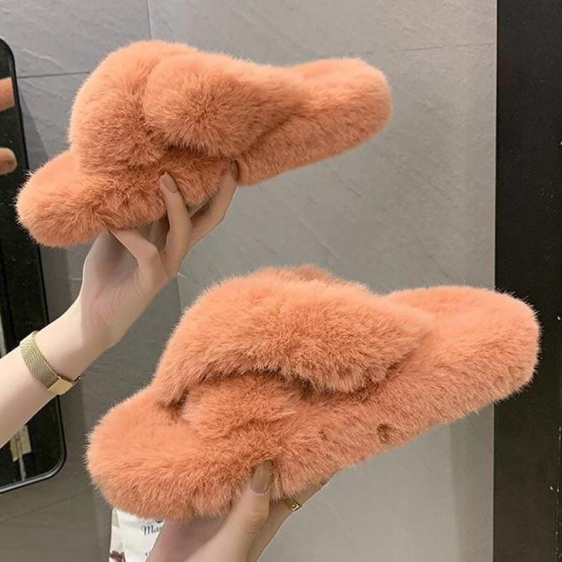 Fur Sandals