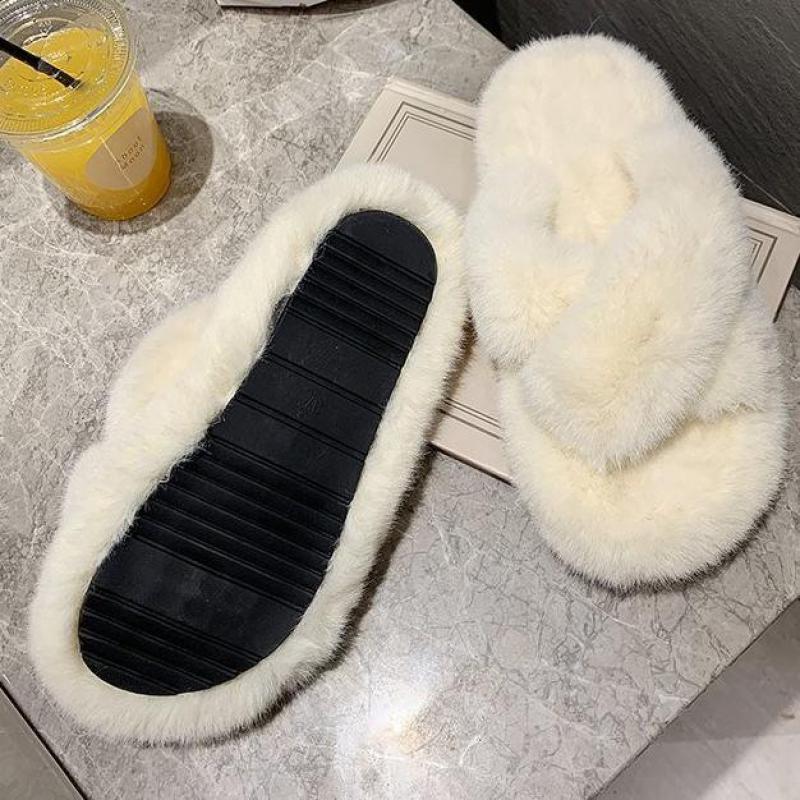 Fur Sandals