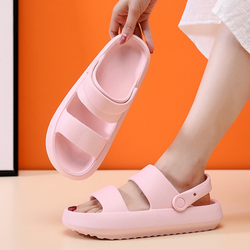 Pastel Platform Sandals