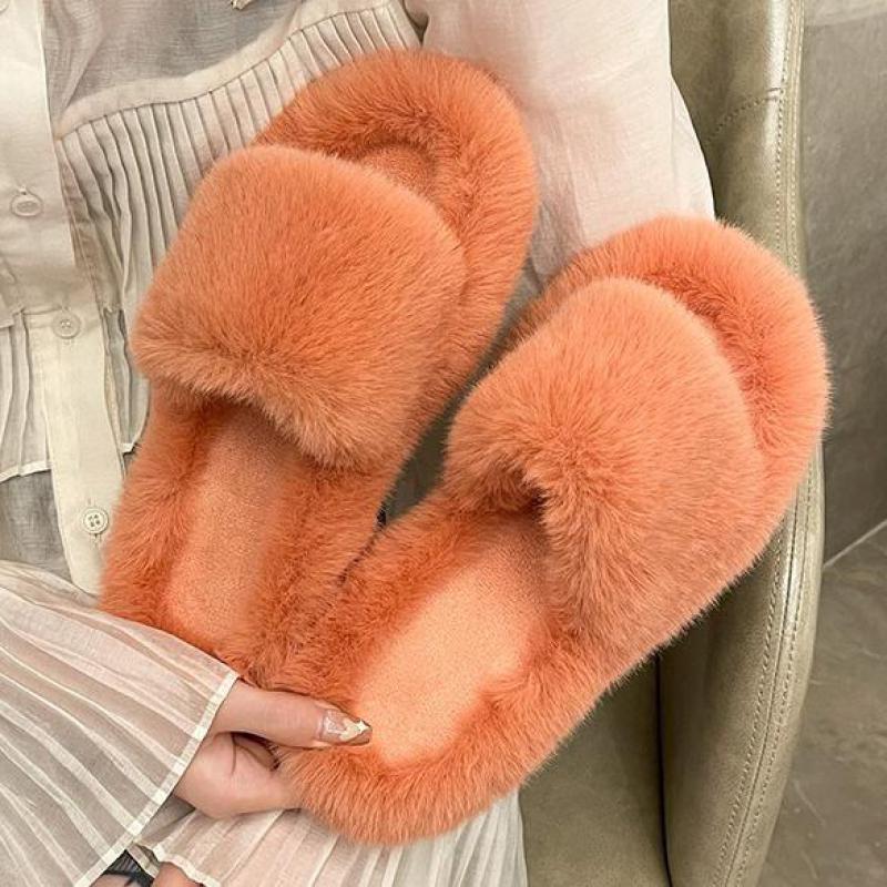 Plush Cotton Slippers