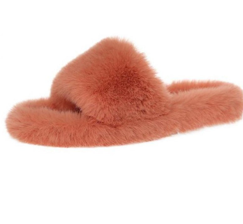 Plush Cotton Slippers