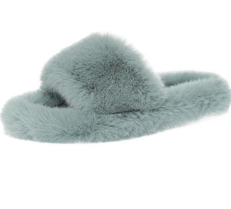 Plush Cotton Slippers