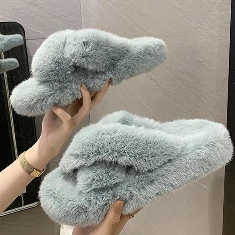 Fur Sandals