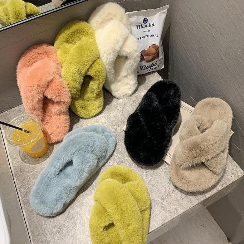 Fur Sandals