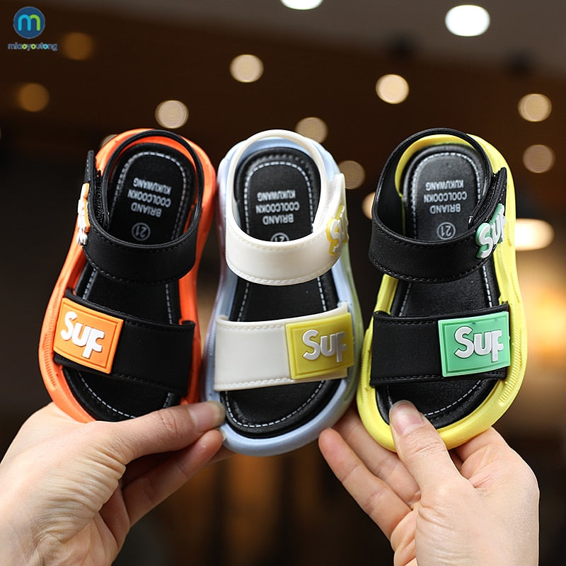 Super Kid tricolored Sandals